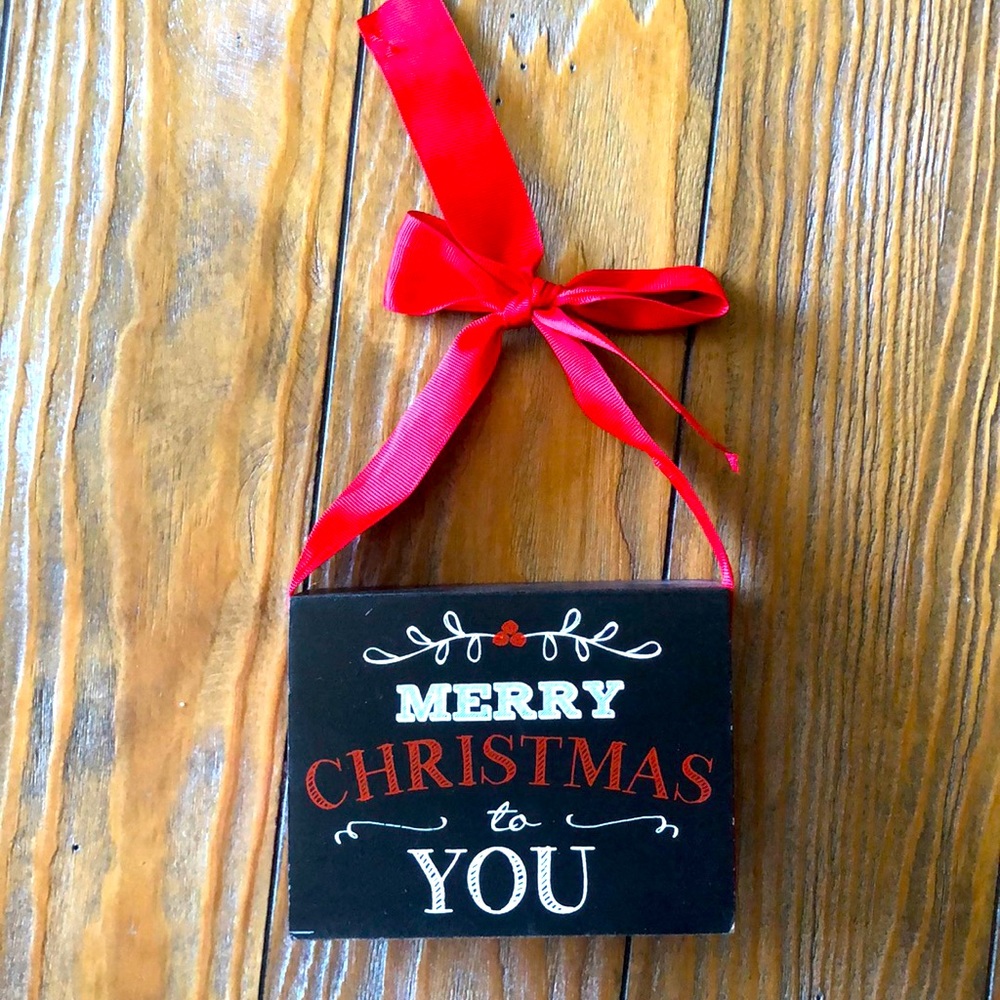 💥5 for $20💥Merry Christmas to You Holiday decoration.